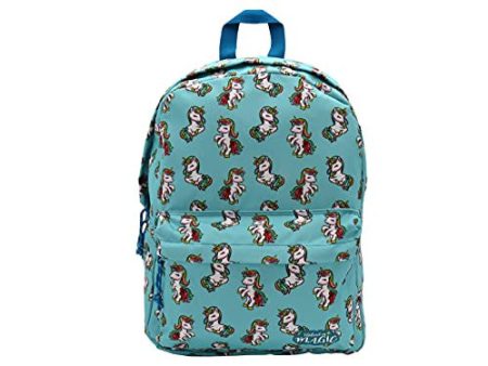 Cypbrands - Mochila Juvenil Adaptable a Trolley Unicorn by Bagoose, Rosa, Talla única Online now