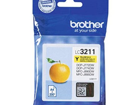 Brother LC3211Y Cartucho de tinta amarillo original para las impresoras Discount