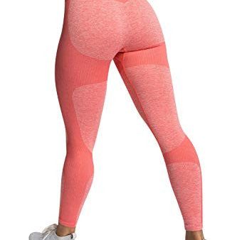 Umipubo Pantalones Deportivos para Mujer Medias Deportivas para Mujer Yoga Medias de Yoga elásticas de Cintura Alta Fitness Deportes Estiramiento de Yoga y Pilates(Melon Rojo, S) Sale