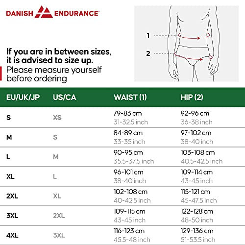 Danish Endurance Calzoncillos Boxer de Bambú para Hombre, Pack de 3, Ropa Interior Antibacteriana y Ultra Suave (Negro, X-Large) Reacondicionado Discount