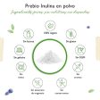 Prebio Inulin Powder - 1100 g (1, 1 kg) - Alto contenido en fibra - Prebiótico - Residuos controlados - Origen Europa - Naturalmente de la raíz de achicoria - 100% Vegano Embalaje Deteriorado Online Hot Sale